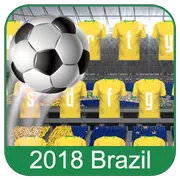 2018 Fútbol de Brasil Teclado