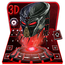 3D Black Red Predator Keyboard-APK