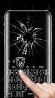 Black Broken Glass Keyboard Screenshot 1