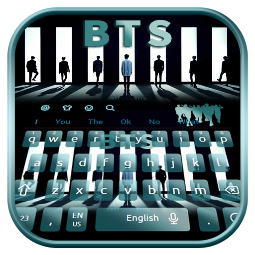 Black BTS Keyboard