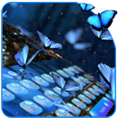 Blue Butterfly Forest Keyboard APK