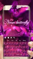 Purple Neon Butterfly capture d'écran 2