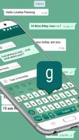 Keyboard  Theme For Chatting تصوير الشاشة 1