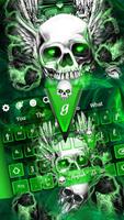 Cool Metal Skull keyboard screenshot 1