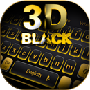 3D Black Keyboard Theme APK