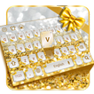 Teclado de oro y diamantes