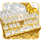 Altın pırlanta klavye simgesi