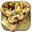 Golden Butterfly Keyboard APK