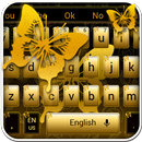 Golden Butterfly Keyboard APK