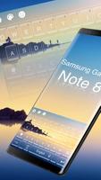 برنامه‌نما Keyboard for Galaxy Note 8 عکس از صفحه