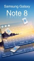 برنامه‌نما Keyboard for Galaxy Note 8 عکس از صفحه