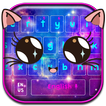 Galaxy Kawaii Kitty Keyboard Theme