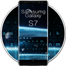 Синяя клавиатура для Galaxy S7 APK
