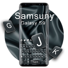 Clavier noir pour Galaxy S9 icône