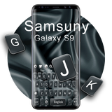 Galaxy S9 için Siyah Klavye simgesi