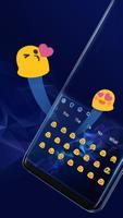 Galaxy S9 için Mavi Klavye Ekran Görüntüsü 2