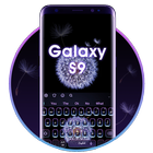 Purple Keyboard for Galaxy S9 biểu tượng