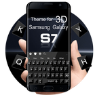 Keyboard for 3D Galaxy S7 آئیکن