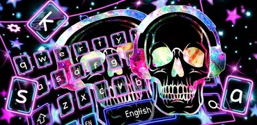 Galaxy Music Skull Keyboard