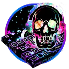 Galaxy Music Skull Keyboard APK download