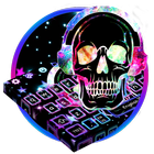 Galaxy Music Skull Keyboard icon