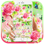 Garden Rose Keyboard Theme icône