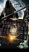 Ghost skeleton Keyboard پوسٹر