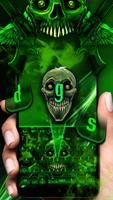 Cool Ghost Skull Keyboard 스크린샷 1