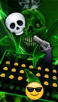 Cool Ghost Skull Keyboard 스크린샷 2