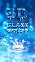 1 Schermata 3D Glass Water Keyboard