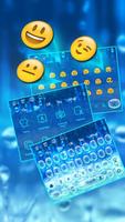 3D Glass Water Keyboard اسکرین شاٹ 2