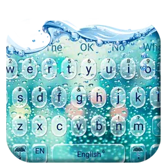 Glas Wassertropfen Tastatur APK Herunterladen