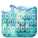 Glass Water Drop Keyboard-APK