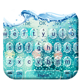 Glass Water Drop Keyboard icône