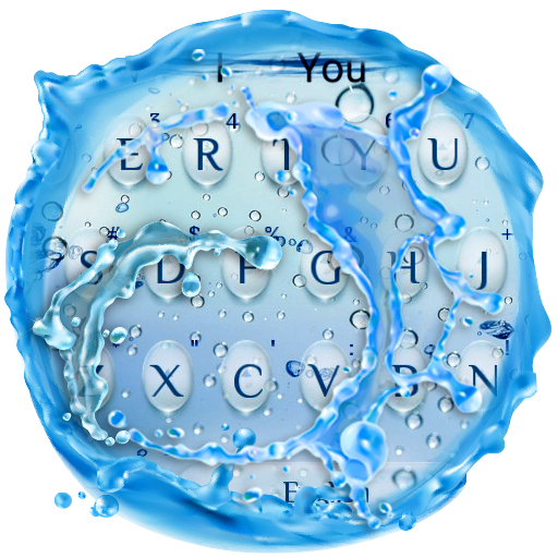 Glass Water Keyboard