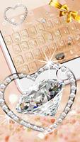 Glitter Diamond Jewelry Keyboard capture d'écran 2
