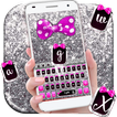 Glitter Bow Keyboard Theme