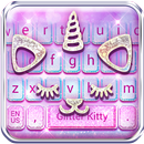 Glitter Kitty Cat Keyboard APK