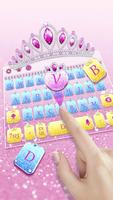Glitter Princess Keyboard 스크린샷 1