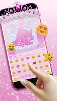 Glitter Princess Keyboard اسکرین شاٹ 2