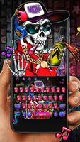 Graffiti Hip Pop Keyboard poster