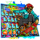 Skate Graffiti Boy Keyboard Theme APK