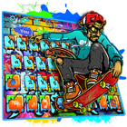 Skate Graffiti Boy Keyboard Theme icon