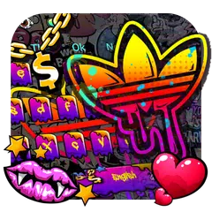 Graffiti Street Keyboard Theme アプリダウンロード