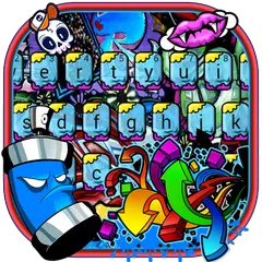 Graffiti Wall Keyboard Theme APK download