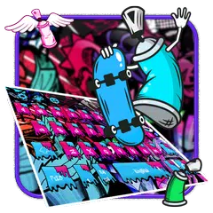Graffiti Keyboard Theme APK download