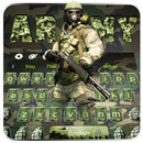 Green Army Camouflage Keyboard APK