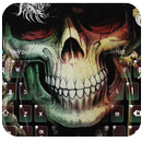 Green Skull Keyboard Theme APK