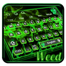 Teclado verde del cráneo APK