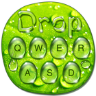 Green Water Drop Keyboard icon